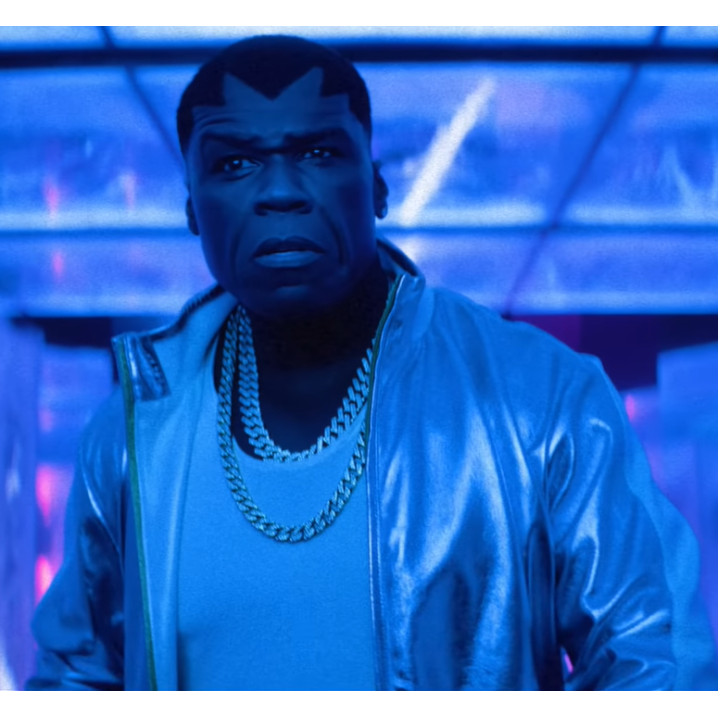 50 Cent Street Fighter Balrog Silver Jacket