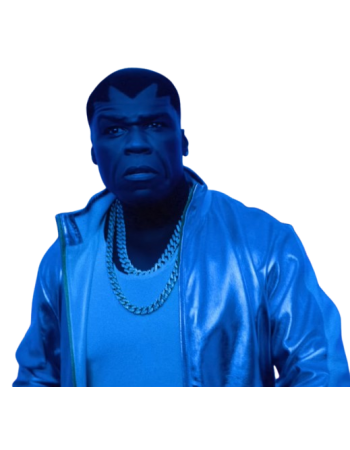50 Cent Street Fighter Balrog Silver Jacket