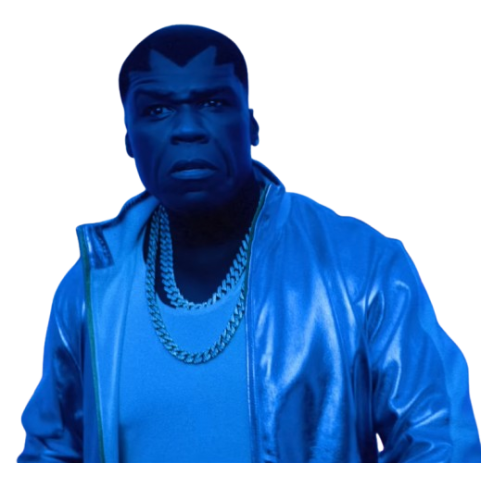 50 Cent Street Fighter Balrog Silver Jacket