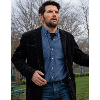Adam Scott The Whisper Man Corduroy Coat