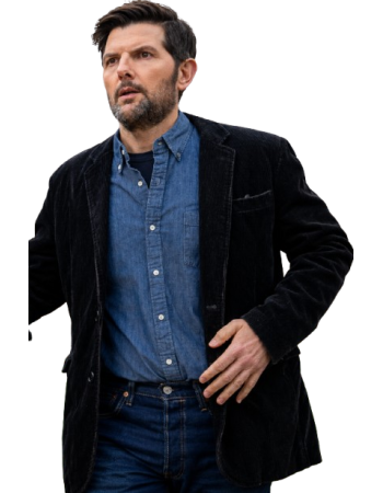 Adam Scott The Whisper Man Corduroy Coat