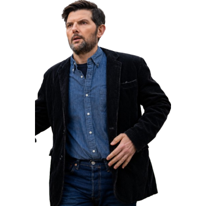Adam Scott The Whisper Man Corduroy Coat