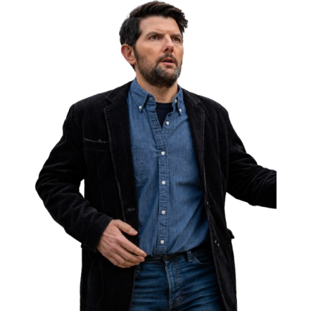 Adam Scott The Whisper Man Corduroy Coat