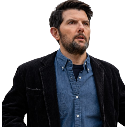 Adam Scott The Whisper Man Corduroy Coat