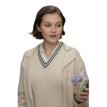 Agatha Christies Seven Dials McKenna-Bruce Beige Coat