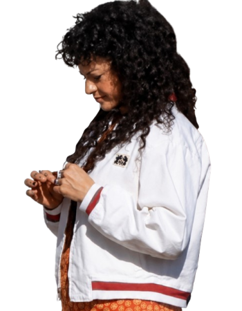 Alia Shawkat The Wrong Girls Molly Bomber Jacket