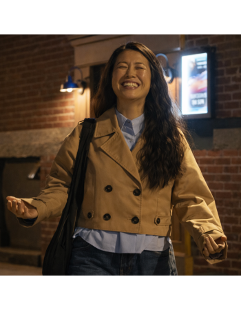 Alice Laird Shrinking Cropped Trench Coat