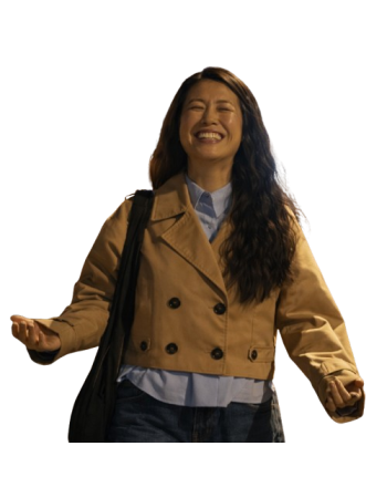 Alice Laird Shrinking Cropped Trench Coat