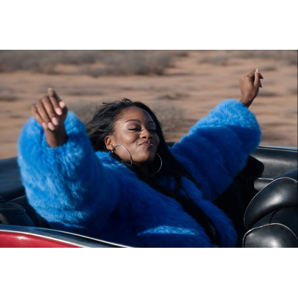 Amber Reign Tyler Perry Joe College Jacket