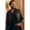 Andre Holland The Dutchman Clay Leather Blazer