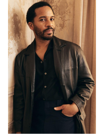 Andre Holland The Dutchman Clay Leather Blazer