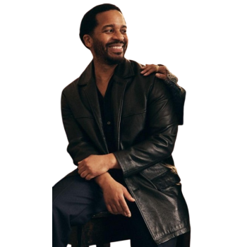Andre Holland The Dutchman Clay Leather Blazer