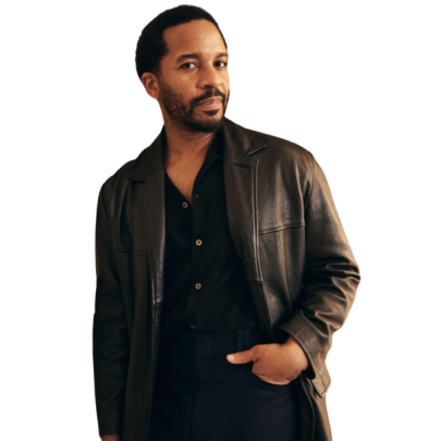 Andre Holland The Dutchman Clay Leather Blazer