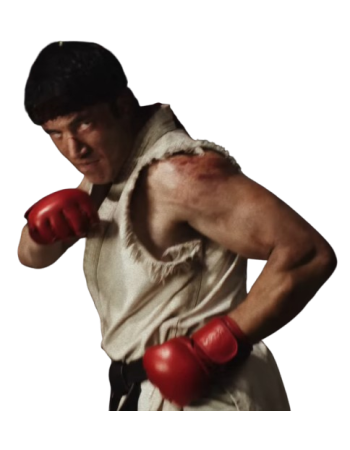 Andrew Koji Street Fighter Ryu Costume