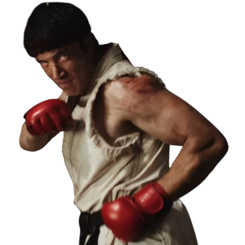 Andrew Koji Street Fighter Ryu Costume