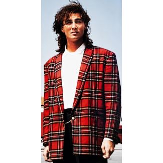 Andrew Ridgeley WHAM 10 Days in China Printed Blazer