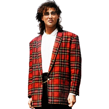 Andrew Ridgeley WHAM 10 Days in China Printed Blazer
