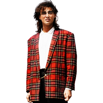 Andrew Ridgeley WHAM 10 Days in China Printed Blazer