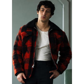 Anthony Ippolito I Play Rocky 2026 Red Plaid Jacket