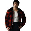 Anthony Ippolito I Play Rocky 2026 Red Plaid Jacket