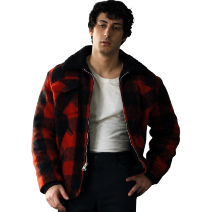 Anthony Ippolito I Play Rocky 2026 Red Plaid Jacket