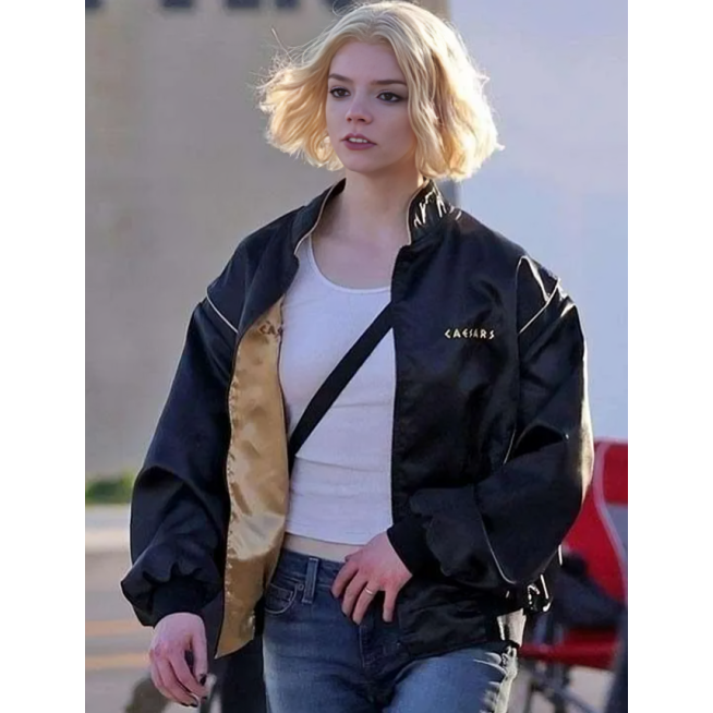 Anya Taylor Joy Lucky Bomber Jacket