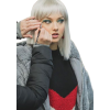 April X 2025 Lilly Krug Gray Fur Coat