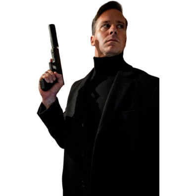 Armie Hammer Citizen Vigilante Sanders Coat