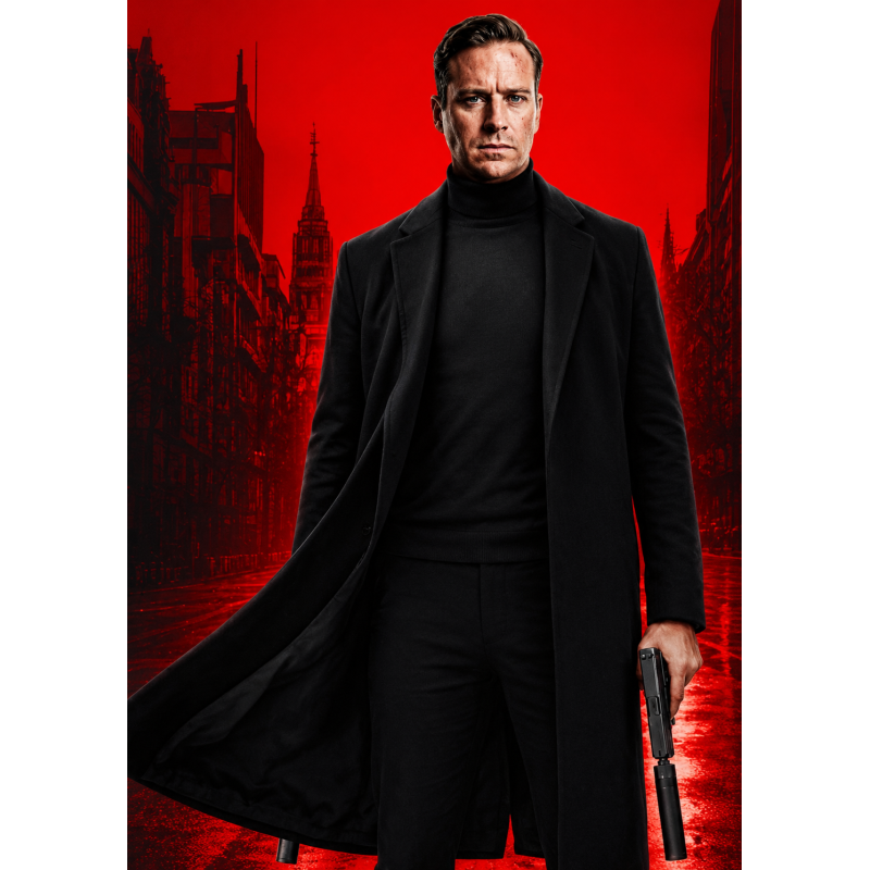 Armie Hammer Citizen Vigilante Sanders Coat