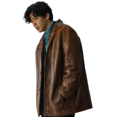 Bad Lieutenant Tokyo Shun Oguri Leather jacket