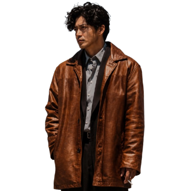 Bad Lieutenant Tokyo Shun Oguri Leather jacket