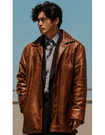 Bad Lieutenant Tokyo Shun Oguri Leather jacket