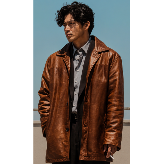 Bad Lieutenant Tokyo Shun Oguri Leather jacket