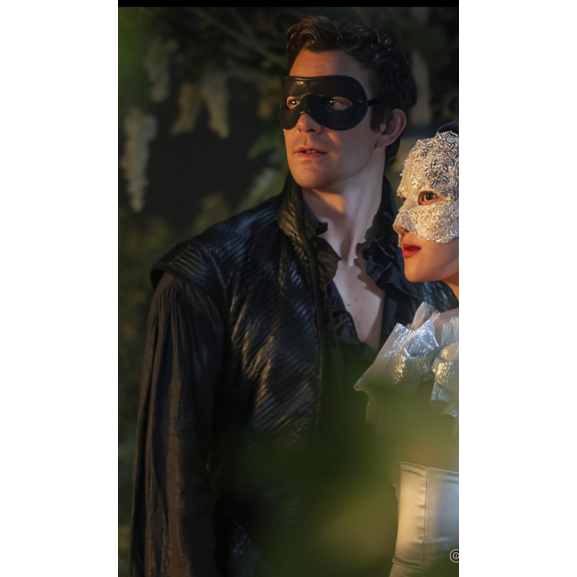 Bridgerton Luke Thompson Black Leather Jacket