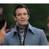 Bridgerton Luke Thompson Grey Coat