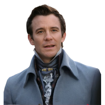 Bridgerton Luke Thompson Grey Coat