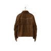 Brown Suede Fringe Jacket