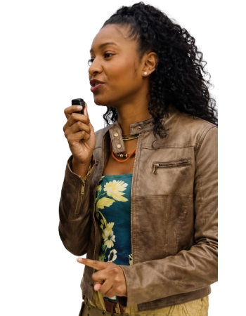 Carlacia Grant Outer Banks Cleo Brown Jacket