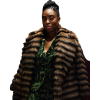 Cece Marshall Fightland Fur Coat