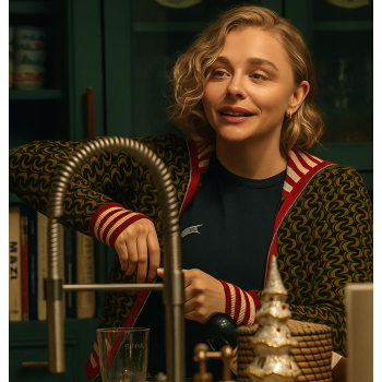 Chloe Grace Moretz Oh What Fun Jacket