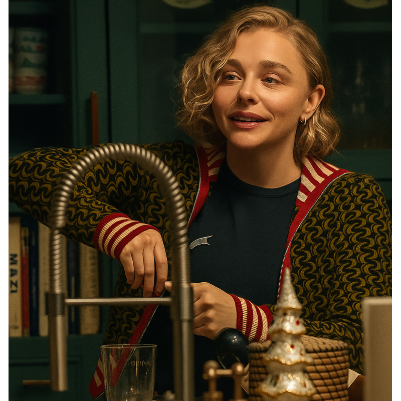 Chloe Grace Moretz Oh What Fun Jacket