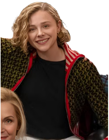 Chloe Grace Moretz Oh What Fun Jacket