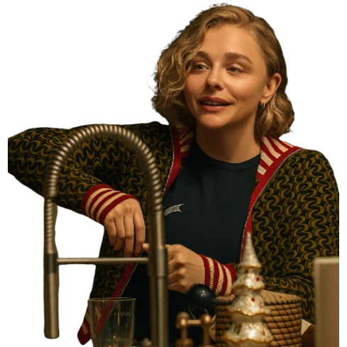 Chloe Grace Moretz Oh What Fun Jacket