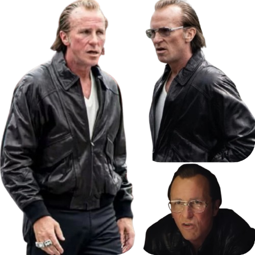 Christian Bale Madden 2026 Leather Jacket