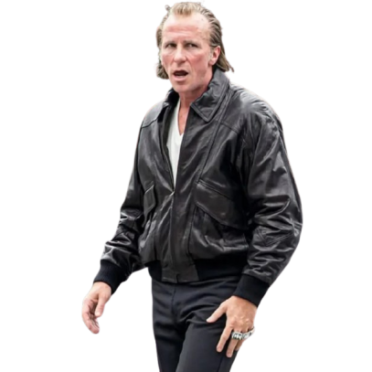Christian Bale Madden 2026 Leather Jacket