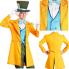 Classic Mad Hatter Halloween Yellow Costume