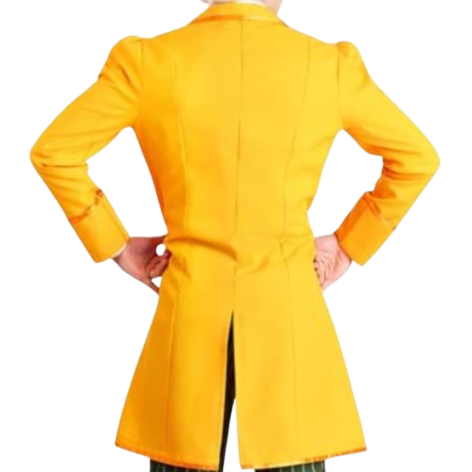 Classic Mad Hatter Halloween Yellow Costume