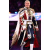 Cody Rhodes White Military Leather Coat