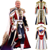 Cody Rhodes White Military Leather Coat