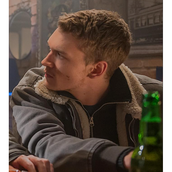 Connor Storrie April X Baxter Aviator Jacket
